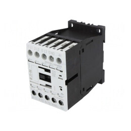 Contactor 3P NO + 3 Contacte Auxiliare NO 400VAC 15A | Electronic-mag.ro | Componente Electronice