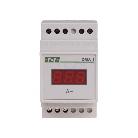 Ampermetru Digital Montare 0-50A LED | Electronic-mag.ro | Componente Electronice