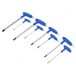Set Chei Imbus 8 Bucăți cu Mâner L | Electronic-mag.ro | Componente Electronice