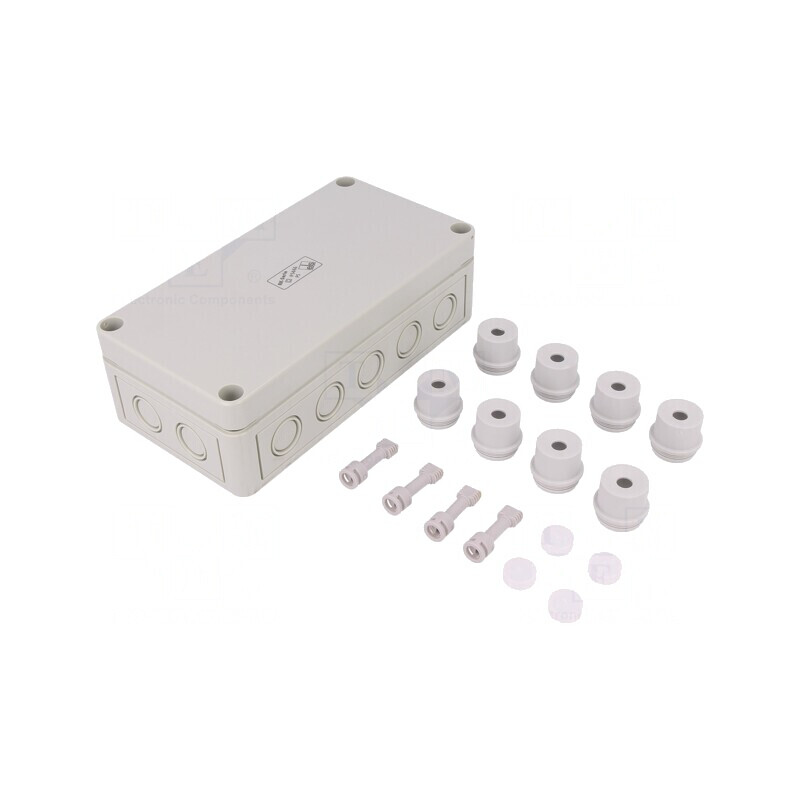 Cutie de Conexiuni 94x180x57mm Polistiren | Electronic-mag.ro | Componente Electronice