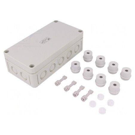 Cutie de Conexiuni 94x180x57mm Polistiren | Electronic-mag.ro | Componente Electronice