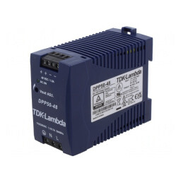Alimentator Pulsatoriu 50W 48VDC 1.05A pentru Șină DIN | Electronic-mag.ro | Componente Electronice
