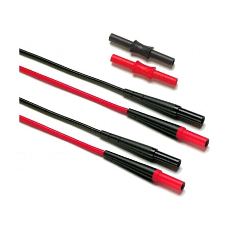 Cabluri de Măsurare 10A Silicon Negru și Roșu FLUKE TL221 | Electronic-mag.ro | Componente Electronice