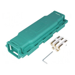 Mufă cu gel RELICON verde PP IPX8 240mm | Electronic-mag.ro | Componente Electronice