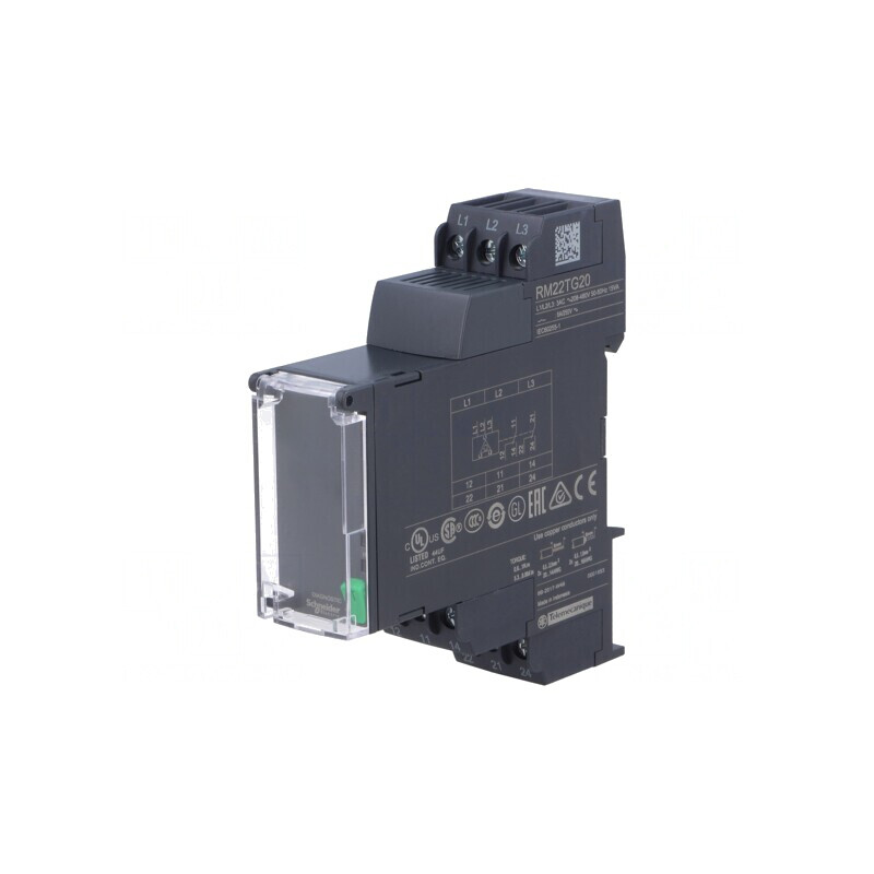 Releu Monitorizare Tensiune DIN IP40 RM22TG20 | Electronic-mag.ro | Componente Electronice