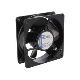 Ventilator Axial AC 115VAC 119x119x38mm 180m3/h 45dBA 50Hz | Electronic-mag.ro | Componente Electronice