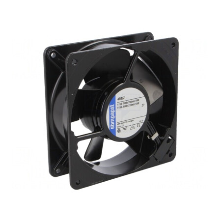 Ventilator Axial AC 115VAC 119x119x38mm 180m3/h 45dBA 50Hz | Electronic-mag.ro | Componente Electronice