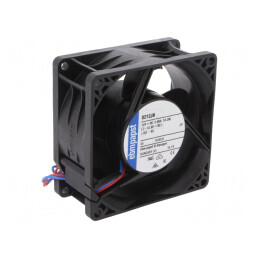 Ventilator DC axial 12V 80x80x38mm 130m3/h 55dBA cu bilă | Electronic-mag.ro | Componente Electronice