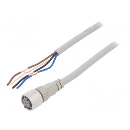 Cablu Conectare M12 4PIN 10m PVC 250V 4A | Electronic-mag.ro | Componente Electronice