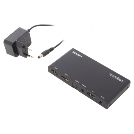 Splitter HDMI 2.0 HDCP 2.2 Negru | Electronic-mag.ro | Componente Electronice