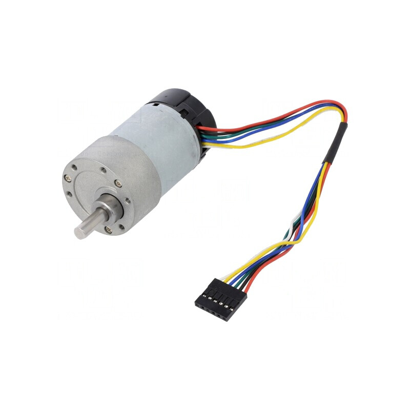 Motor DC cu transmisie 12V 5,5A Ax D 65mNm 10:1 Metal Gearmotor 37x65mm 64CPR | Electronic-mag.ro | Componente Electronice