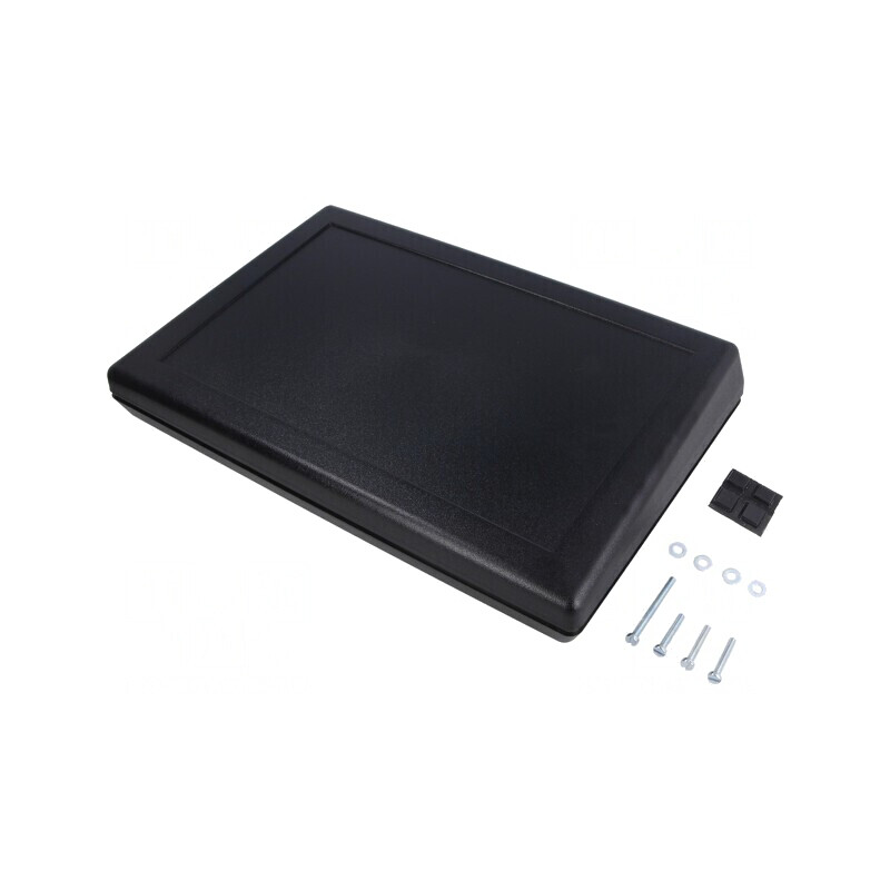Carcasă Desktop PRO96 Neagră ABS 320x210x62mm | Electronic-mag.ro | Componente Electronice