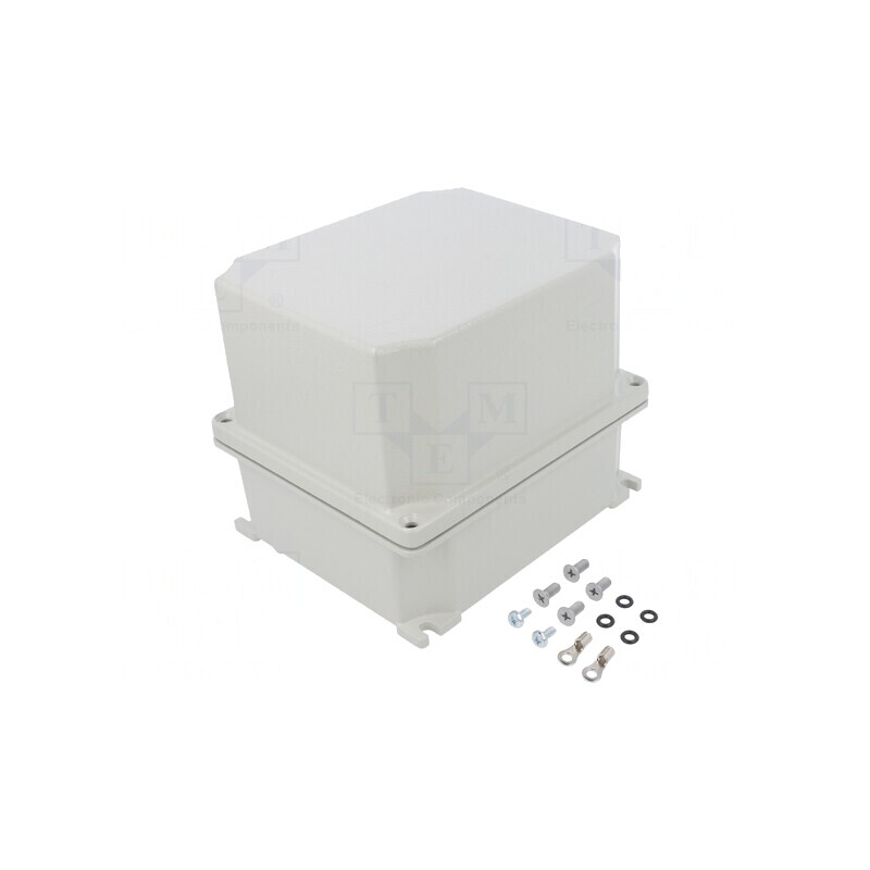 Carcasă Universală cu Lame de Fixare 141x166x137mm | Electronic-mag.ro | Componente Electronice