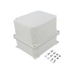 Carcasă Universală cu Lame de Fixare 141x166x137mm | Electronic-mag.ro | Componente Electronice