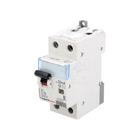 Întrerupător RCBO 16A 30mA 2P 230V IP20 | Electronic-mag.ro | Componente Electronice
