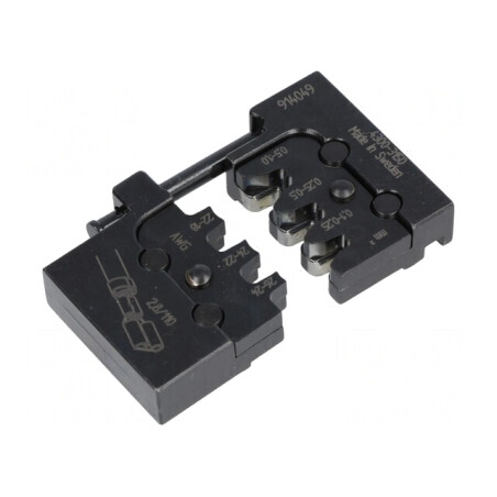 Fălci Crimpare Conectori Neizolați 2,8mm | Electronic-mag.ro | Componente Electronice