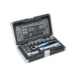 Set Chei Tubulare Dodecagonale 18 Bucăți | Electronic-mag.ro | Componente Electronice
