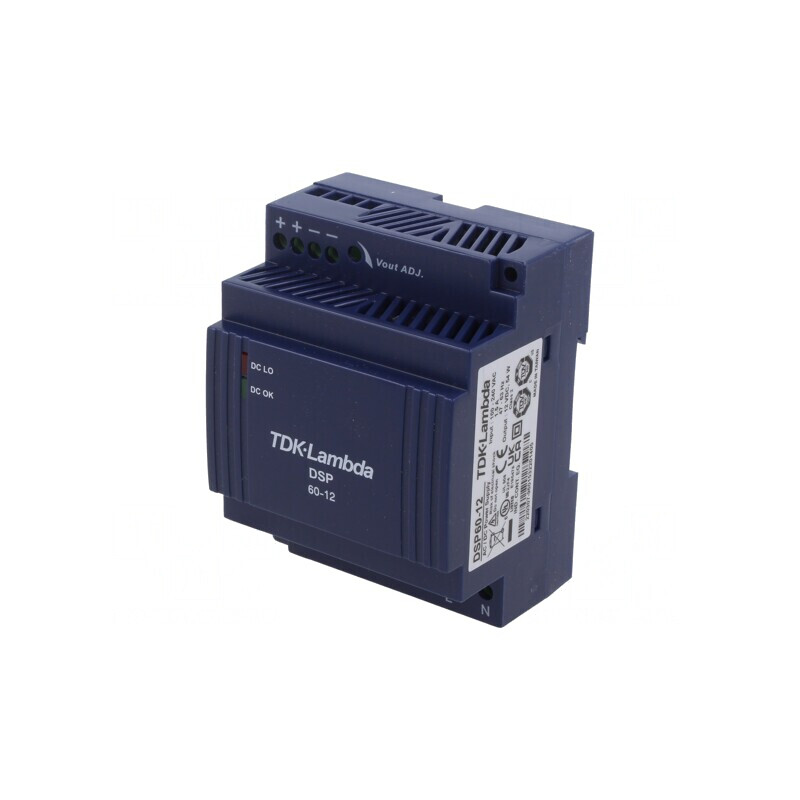 Alimentator pentru șină DIN 54W 12V 4,5A | Electronic-mag.ro | Componente Electronice