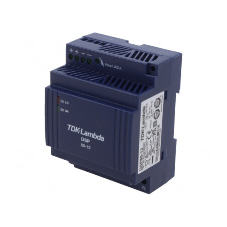 Alimentator pentru șină DIN 54W 12V 4,5A | Electronic-mag.ro | Componente Electronice