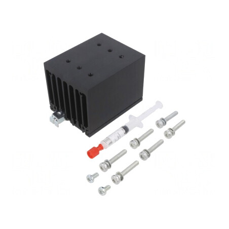 Radiator Aluminiu 110mm x 72mm x 75mm 1.1K/W | Electronic-mag.ro | Componente Electronice