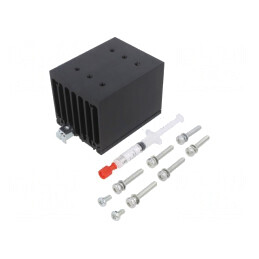 Radiator Aluminiu 110mm x 72mm x 75mm 1.1K/W | Electronic-mag.ro | Componente Electronice