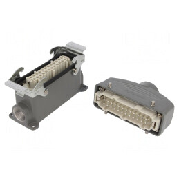 Conector HDC Tată-Mamă S-E PIN 24B 24 PE | Electronic-mag.ro | Componente Electronice