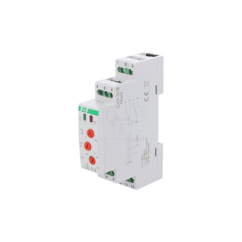 Releu Monitorizare Tensiune DPDT pentru Șină DIN | Electronic-mag.ro | Componente Electronice