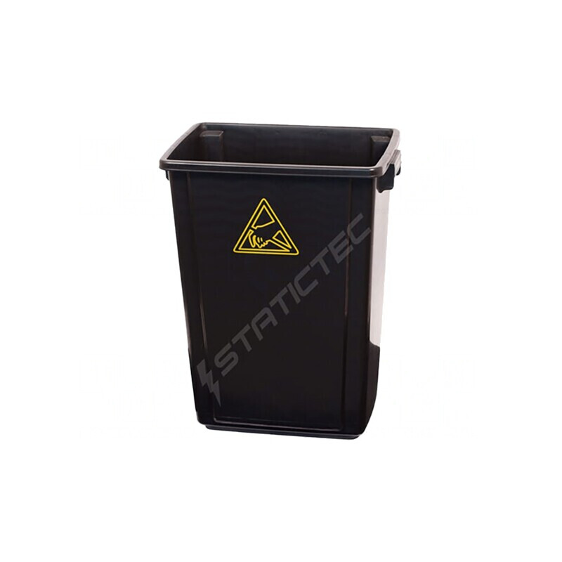 Coș de gunoi ESD 60L polipropilenă neagră 460x310x600mm | Electronic-mag.ro | Componente Electronice Coș de gunoi ESD 60L polipropilenă neagră 460x310x600mm | Electronic-mag.ro | Componente Electronice