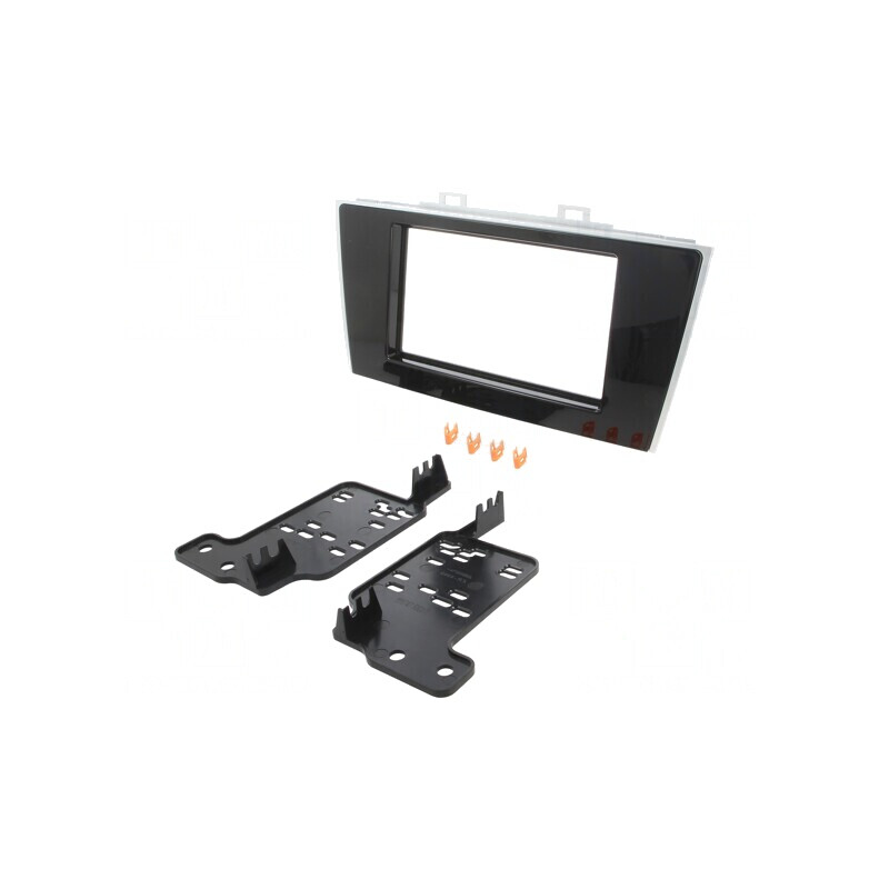 Cadru radio Subaru 2 DIN neagră | Electronic-mag.ro | Componente Electronice
