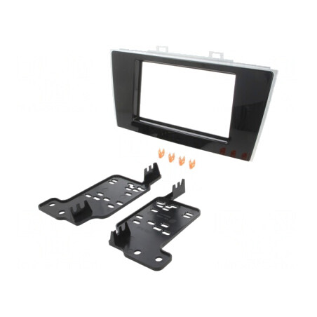 Cadru radio Subaru 2 DIN neagră | Electronic-mag.ro | Componente Electronice
