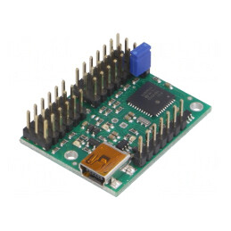 Driver Servomecanism USB-UART MINI MAESTRO 12-Channel Assembled | Electronic-mag.ro | Componente Electronice