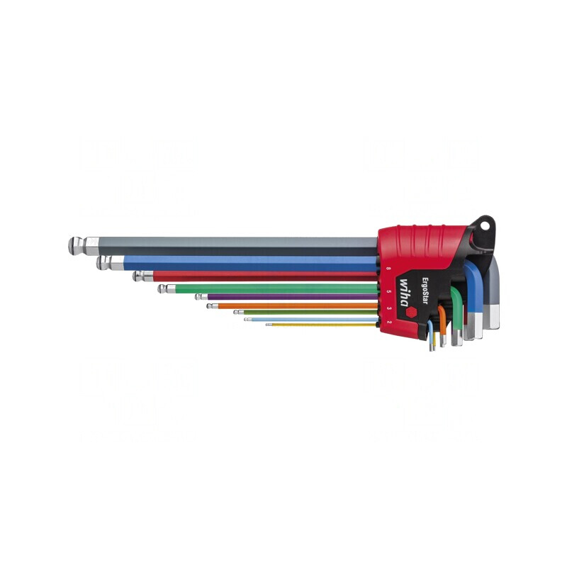 Set chei imbus oțel crom-vanadium MagicRing 9 piese | Electronic-mag.ro | Componente Electronice