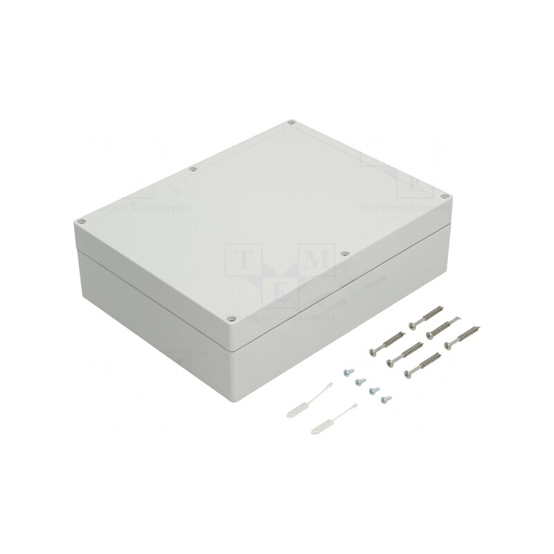 Carcasă Universală ABS Gri 232x302x90 mm | Electronic-mag.ro | Componente Electronice