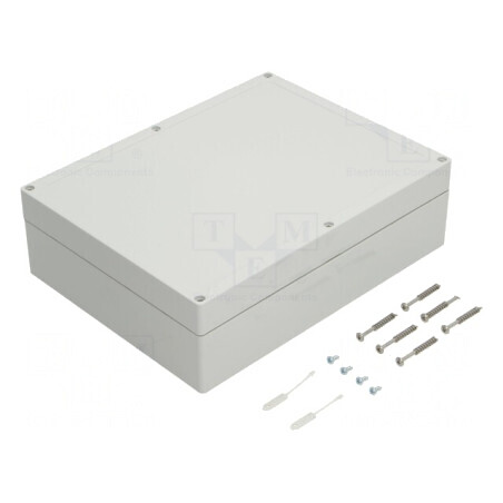 Carcasă Universală ABS Gri 232x302x90 mm | Electronic-mag.ro | Componente Electronice