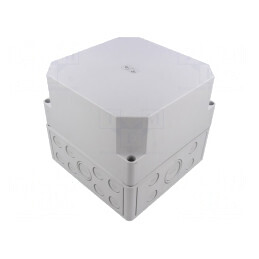 Carcasă Universală Gri IP66 180x182x165mm PC | Electronic-mag.ro | Componente Electronice
