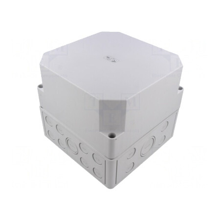 Carcasă Universală Gri IP66 180x182x165mm PC | Electronic-mag.ro | Componente Electronice