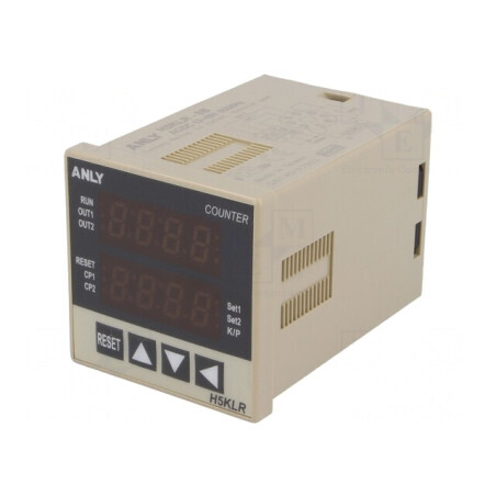Contor Electronic LED cu Impulsuri 9999 SPST 250VAC/5A | Electronic-mag.ro | Componente Electronice