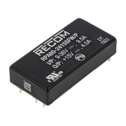 Convertor DC/DC 60W 9-36V la 15V 4A | Electronic-mag.ro | Componente Electronice