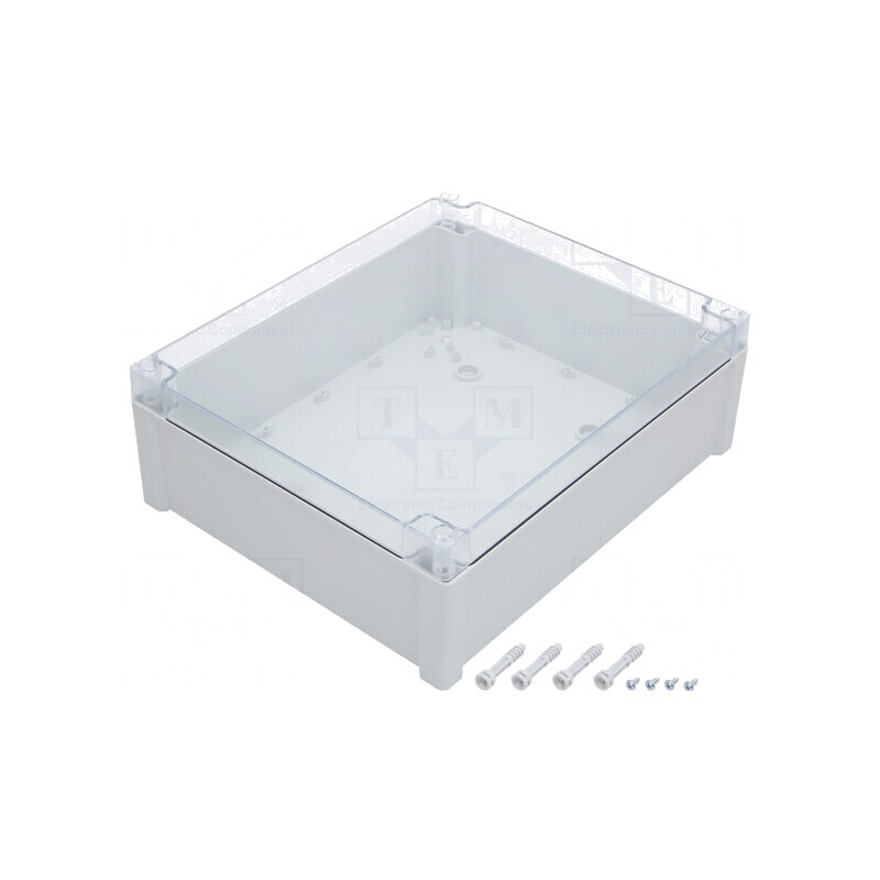 Carcasă Universală Gri IP65 TEMPO 289x344x117mm | Electronic-mag.ro | Componente Electronice