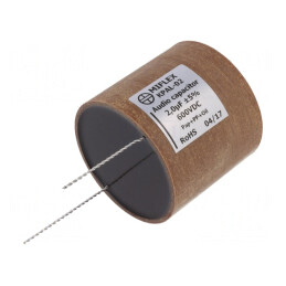 Condensator Aluminiu-Polipropilenă-Hârtie 2uF 600VDC | Electronic-mag.ro | Componente Electronice