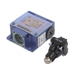 Limitator Cursă Rola Metalică Ø12mm 10A 250VAC | Electronic-mag.ro | Componente Electronice