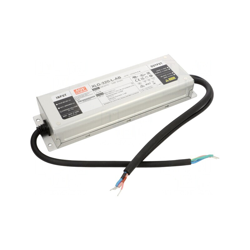 Alimentator LED 320W IP67 150-300VDC 500-1400mA | Electronic-mag.ro | Componente Electronice