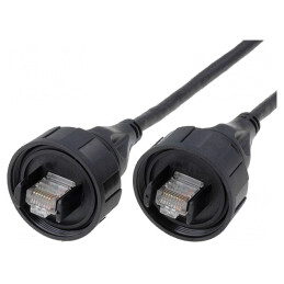 Patch Cord Ethernet 5m 8P Aurit Poliamidă 1.5A | Electronic-mag.ro | Componente Electronice