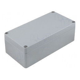 Carcasă universală aluminiu 120x220x80 mm EUROMAS | Electronic-mag.ro | Componente Electronice