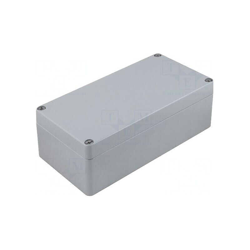 Carcasă universală aluminiu 120x220x80 mm EUROMAS | Electronic-mag.ro | Componente Electronice