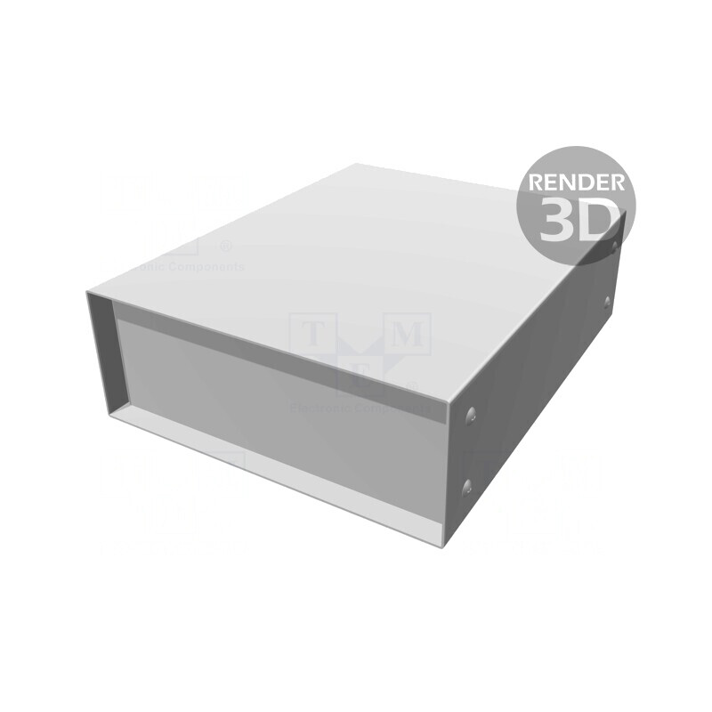 Carcasă oțel cu panou 1458 203x254x76mm | Electronic-mag.ro | Componente Electronice