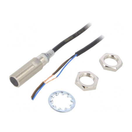 Senzor Inductiv NPN NO 0-4mm 10-30VDC M12 IP67 200mA 2M | Electronic-mag.ro | Componente Electronice