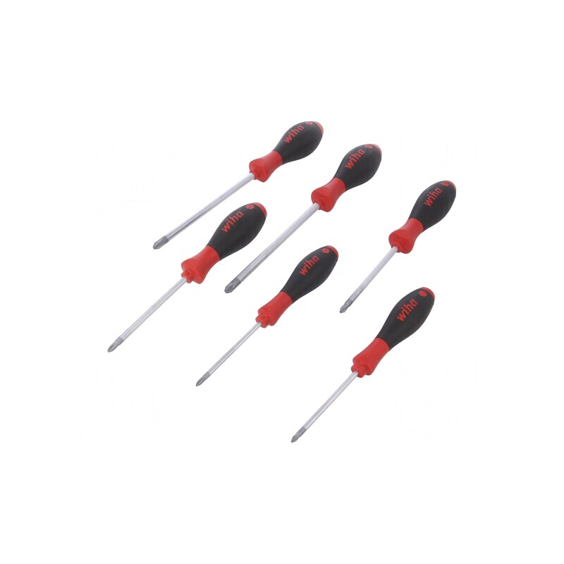 Set Şurubelniţe Phillips/Pozidriv 6 Bucăți SoftFinish | Electronic-mag.ro | Componente Electronice