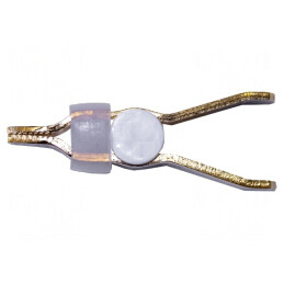 Bornă crocodil Kelvin 10A max.12mm BU-78K | Electronic-mag.ro | Componente Electronice