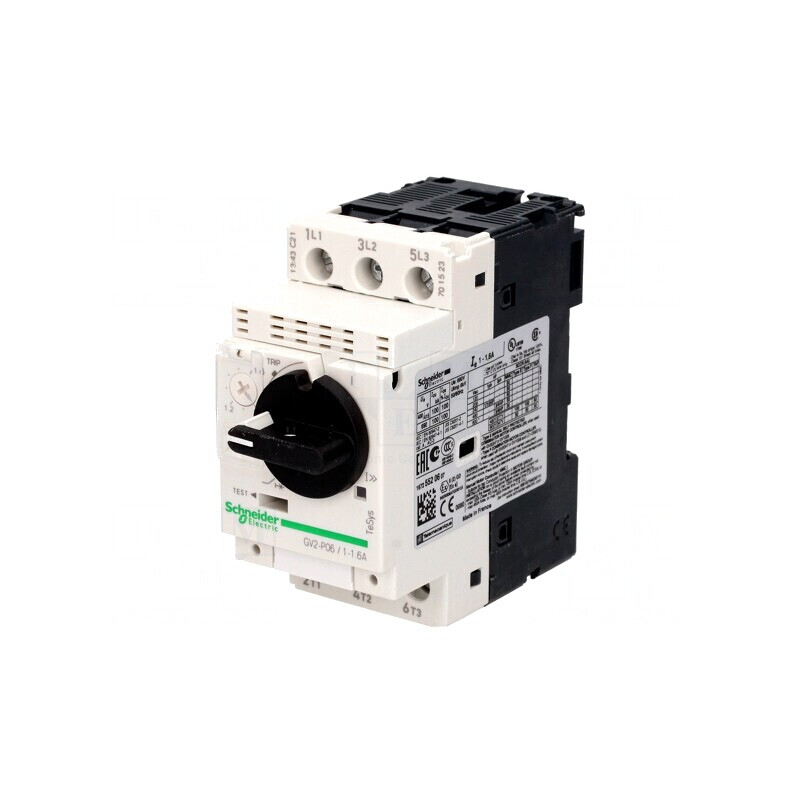 Întrerupător Motor 0.09kW 230-690V DIN IP20 GV2P03 | Electronic-mag.ro | Componente Electronice